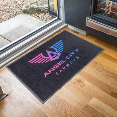 Workout Mat Custom Logo Non Slip Business Mats