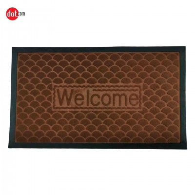 Customised All Weather Anti Slip Entrance Welcome Home Absorbent Luxury Front Oil Painted Door Mats Indoor Outdoor