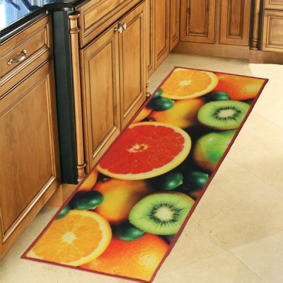 Custom Best Decorative Art Print Floor Mats Kitchen