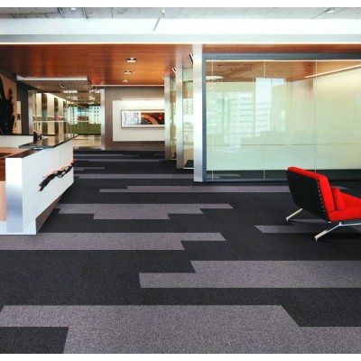 DIY Soundproof Washable Office Floor Carpet Tiles 50x50