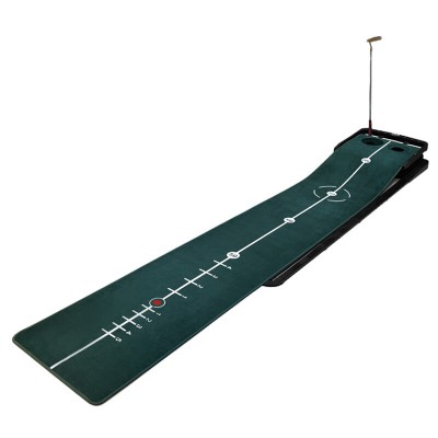 Velvet Material Golf Putting Practice Hitting Drive Range Mat Outdoor Indoor